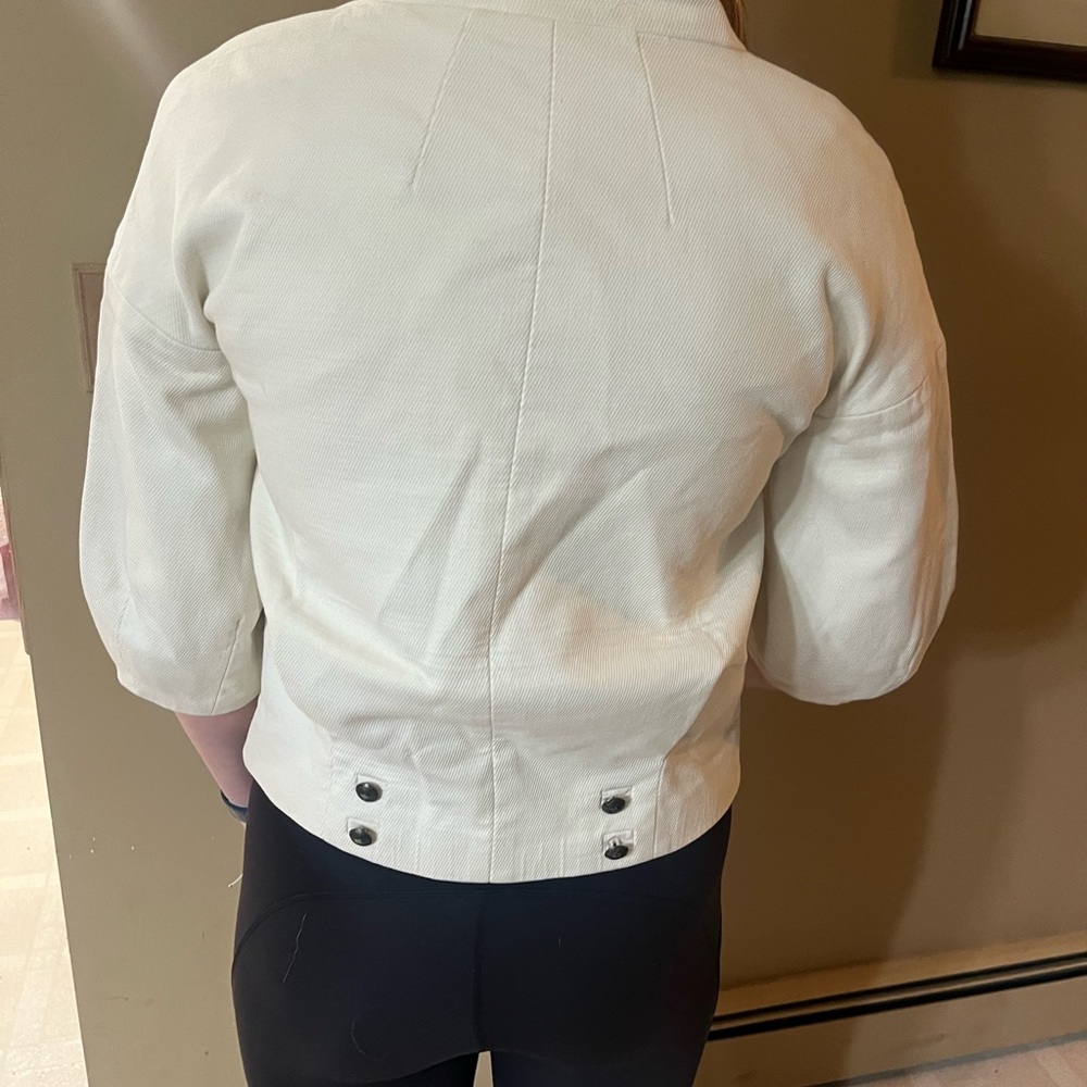 BCBG cropped jacket